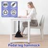 Airplane Foot Hammock Adjustable Strap Office Resting Foot Mat Comfortable Portable Travel Flight Lazy Man Foot Hammock