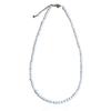 Pearl Freshwater Pearls White Shape Memory Keeps Metal Made In Japan [Mani Mani] Necklace, [4.5-5mm Beads] Necklace, Style, Hypoallergenic,