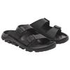 Birkenstock Mogami Terra ПУ Полиуретан Устойчивые к истиранию Шлепанцы-скользилки Унисекс Черный 1029643
