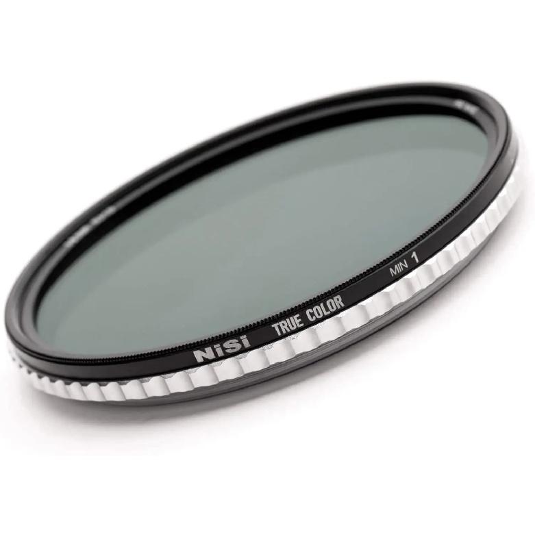 NiSi Swift True Color ND-Vario 67/72/77 мм 1-5 стопов (ND2-ND32) Переменный ND-фильтр Водонепроницаемый Нанопокрытие Оптическое Стекло с Чехлом