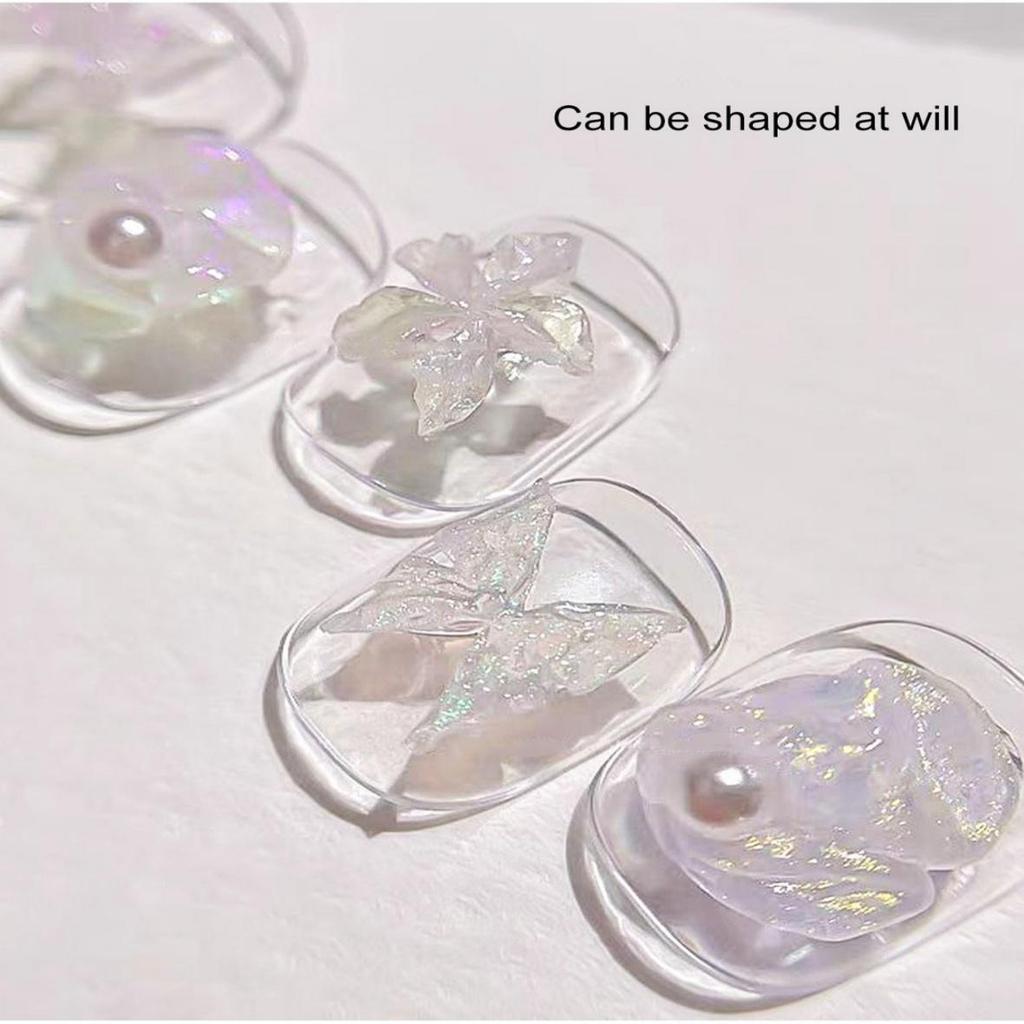 Твердый гель для ногтей - Не липкий твердый гель-конструктор для наращивания