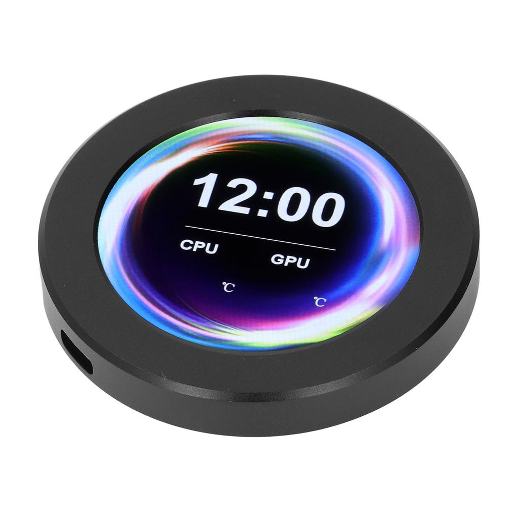 AIO Display Screen Upgrade Kit 2.1in CPU Liquid Cooler LCD Display Temp Monitor Computer Accessories