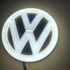 Volkswagen 11CM 4D LED Car Front Rear Emblem Badge light For VW Polo Golf Jetta Beetle CC Tiguan Touran Passat MK7 MK5 B5 B6