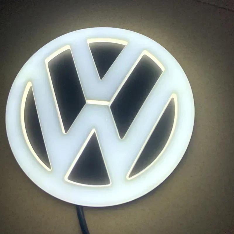 Volkswagen 11CM 4D LED Car Front Rear Emblem Badge light For VW Polo Golf Jetta Beetle CC Tiguan Touran Passat MK7 MK5 B5 B6