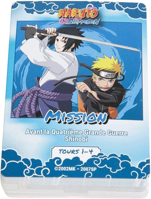 Jeu de société naruto shippuden - topi games - 30 min - 2 joueurs ou plus - rouge