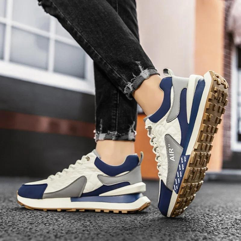 Модные мужские роскошные кроссовки спортивная обувь кроссовки для мужчин повседневные нескользящие толстые кроссовки повседневные кроссовки модная обувь массивные кроссовки