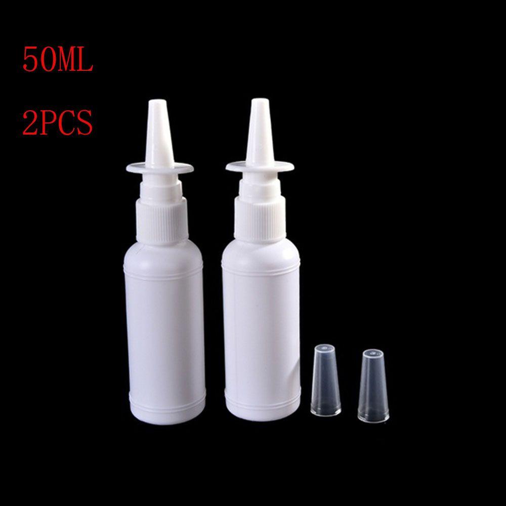 Горячая Распродажа Пластиковые Многоразовые Белые Насосные Распылители Бутылки Для Назального Спрея Пустые Бутылки Многоразовые Бутылки