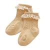 Cathery Малыш Девочки Принцесса Носки Весна Осень Кружево Рюши Отделка Лодыжка Пачка Носки для Младенца Новорожденного Вечеринка Свадьба