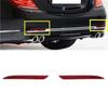 1 пара для Mercedes Benz S-класса W222 AMG задний бампер светоотражатель 2228200374