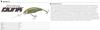 OSP Power Dunk 57 Suspend Deep Diving приманка Minnow P-47 (7348)