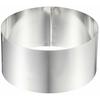 Endo Shoji Commercial-Grade Round Circle Ring, 100 X H50mm, 18-0 Stainless Steel, Made In Japan, WSL08060
