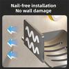 Настенный поддон для хранения мыла Без сверления Сливной Держатель для мыла для ванной Алюминиевый Ржавчина-стойкий Душевая полка Туалет