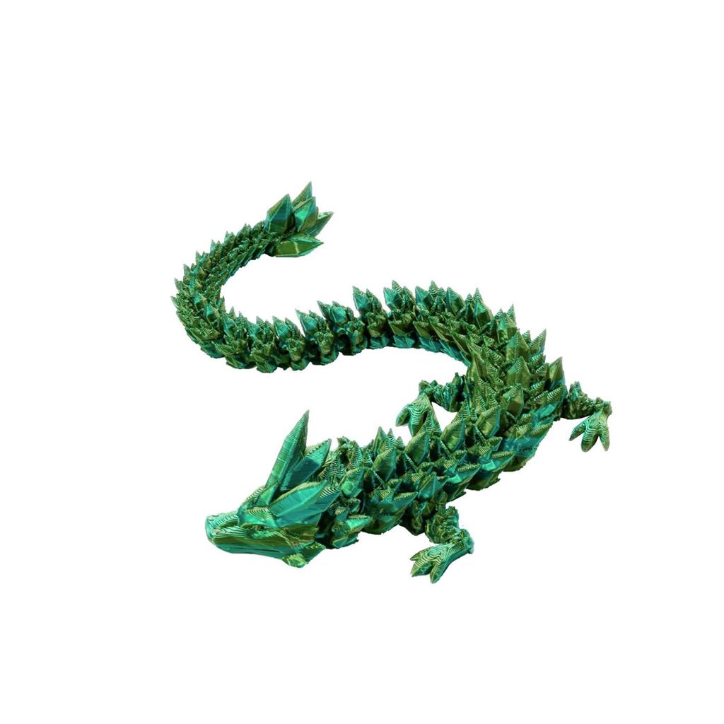 Mystery Dragon With Egg, 3D Printed Dragon With Egg, Full Articulated Flexible Dragon With Eggs, 3D Printed Gift Toy