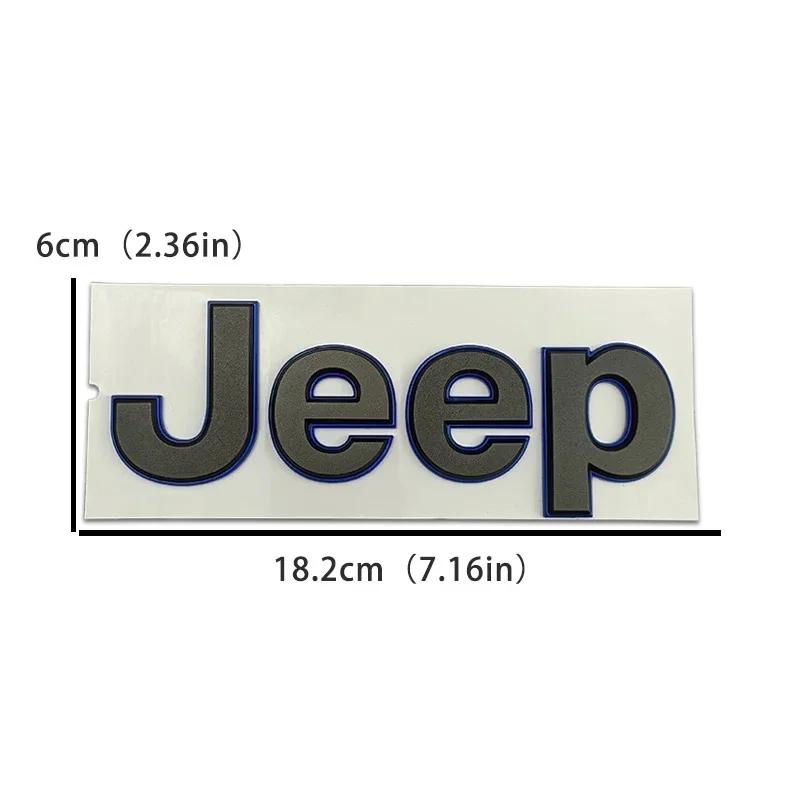 Для Jeep ABS Автомобильный Передний Значок Багажника для JEEP Grand Cherokee Commander Renegade Liberty Compass Patriot Wrangler Tj Jk Декор