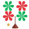 Silicone Trivets with Stand Christmas Tree Insulation Mat Festive Pot Holders for Kitchen Dining Holiday Gift Idea