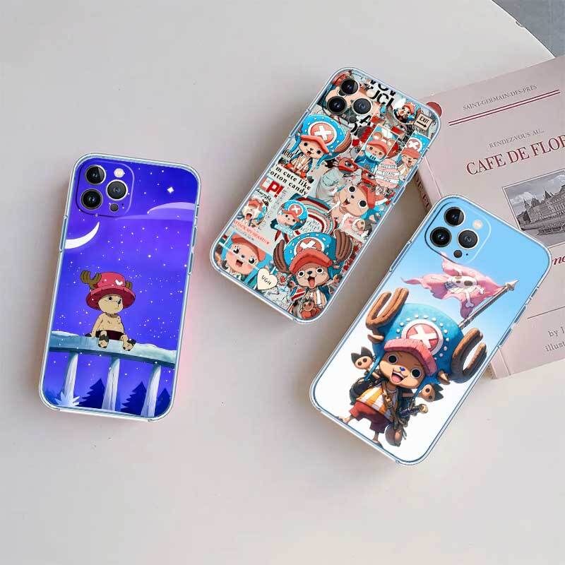 One Piece Chopper Phone Case for Motorola Edge 20 30 S30 40 50 Fusion Lite Plus Pro Ultra Neo One Action Zoom Hyper Power Macro Vision