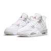 Air Jordan 4 Retro GS White Oreo Kids Sneakers Tech-Grey Black Fire-Red DJ4699-100