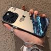Чехол 'Снежная гора и самолет' для IPhone 17 14 16 15 12 11 Pro Max 13 16E 17E Air Plus Противоударный и противоскользящий чехол