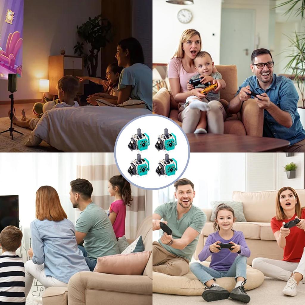 YONGDING Nintendo Switch PRO Pro Контроллер Ремонт Pro Контроллер Стик Модифицированный Переменный 4 Замена Совместимый с Аналоговым Стиком PS4 для Switch