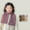 Детские шарфы Зимняя мода Вязаные Ins Универсальные Шерстяные детские шарфы для мальчиков и девочек