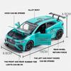 Масштаб 1/32 Jaguar I-PACE, литая под давлением модель автомобиля, игрушечный автомобиль с откатным механизмом, звуком и светом для детей, коллекция подарков для мальчиков и девочек