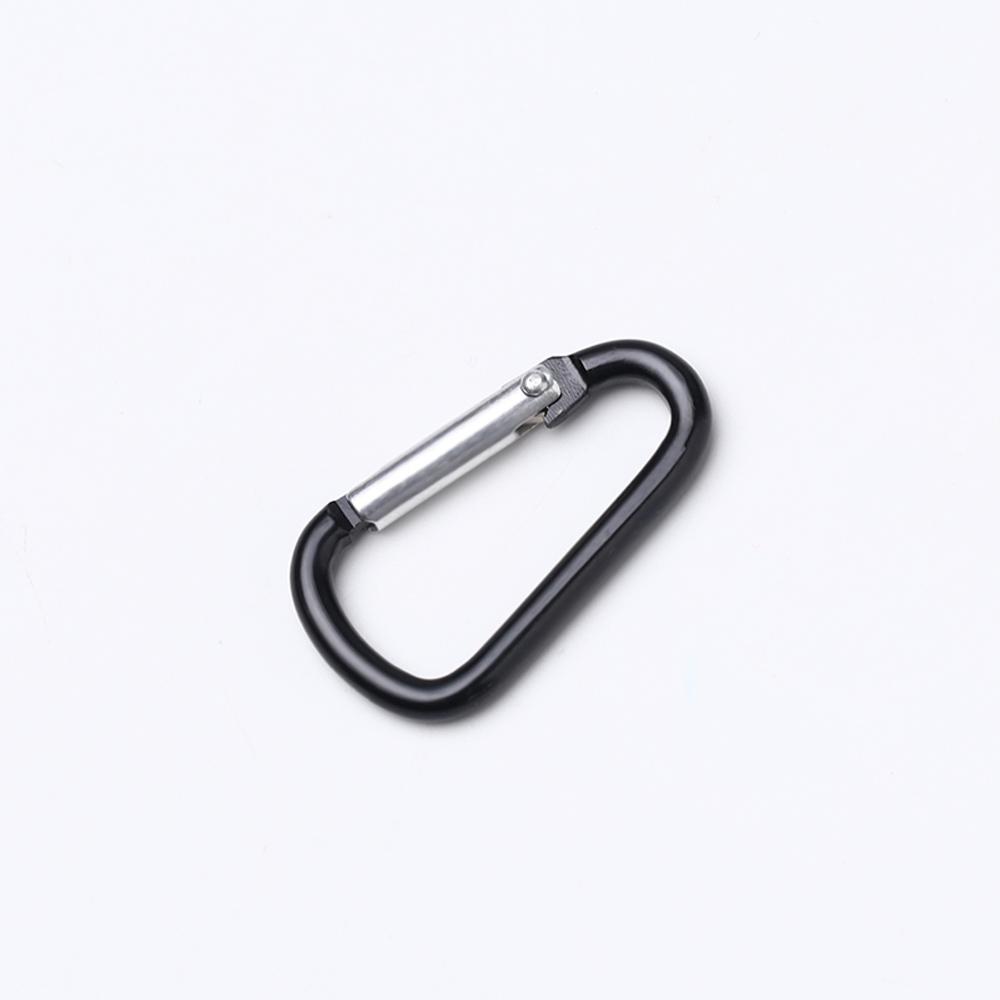 7-colors Aluminium Safety Camping Hiking Hook Buckle Keychain Climbing Buckles Alloy Carabiner