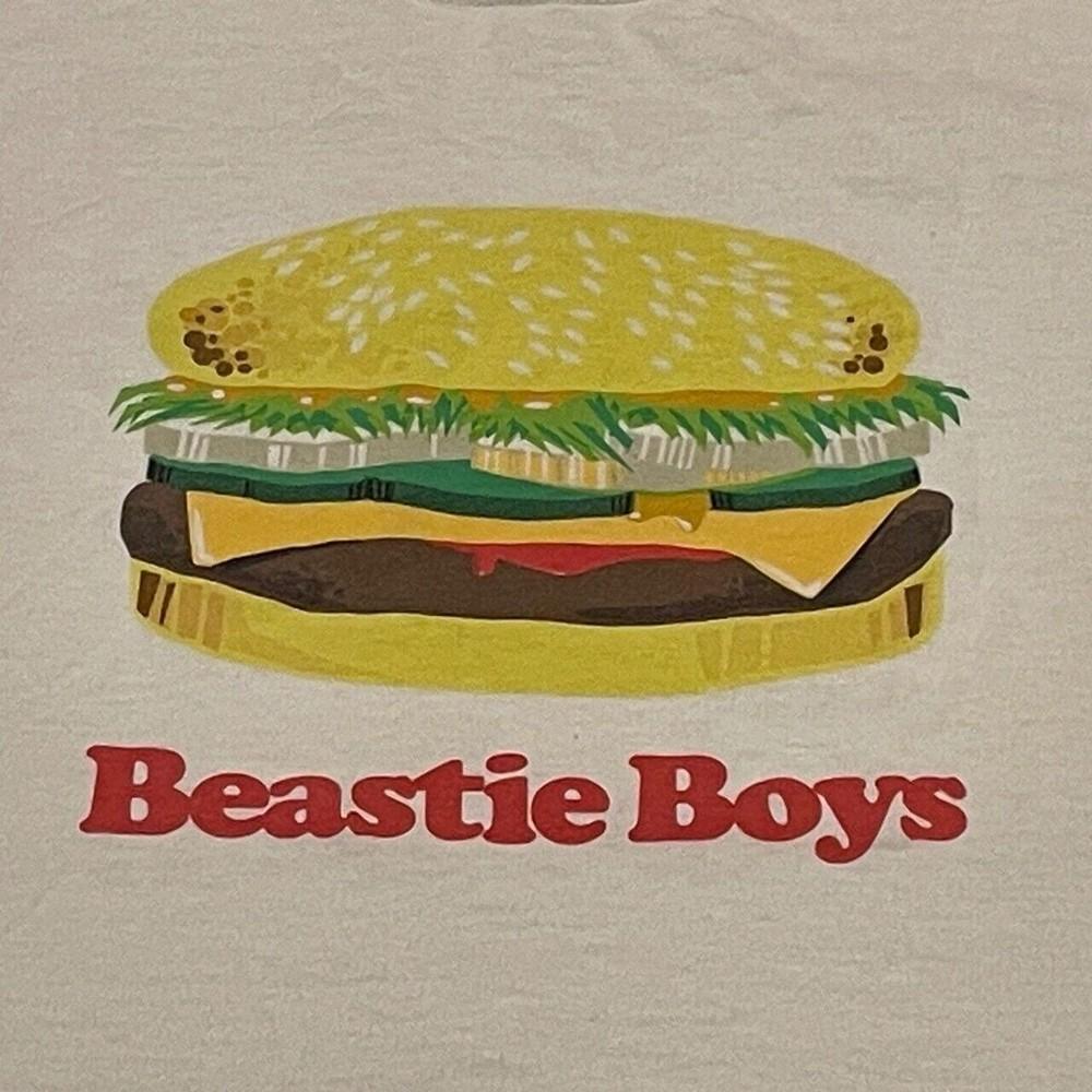 Редкая футболка с логотипом группы Beastie Boys, белая, все размеры, унисекс, XZ960