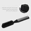 Multi Functional Fading Brush Hair Comb Nylon Bristles Men's Hairstyle Brush Tool Scissors Cleaning Brush