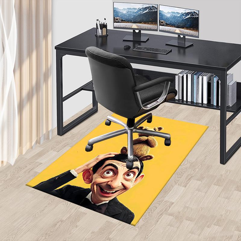 Mr Bean'S Hilarious Adventure Carpet For Playroom Bedroom Living Room Sofa Home Decorkids Game Area Rug Nonslip Floor Mat