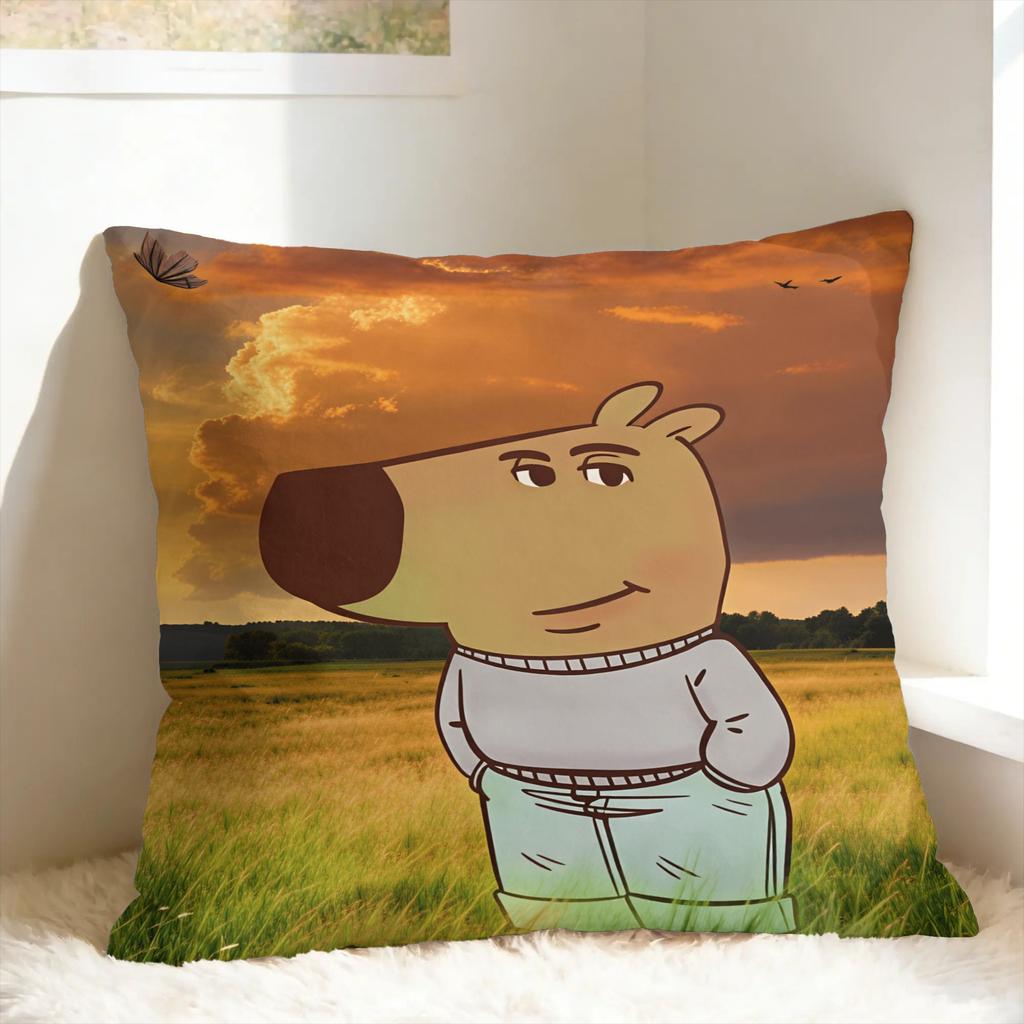 CChill GuyS Pillowcases Cute Funny Pillow Case For Couch Sofa Bedroom Print Pillow Cover