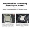 Материнская плата настольного компьютера Кронштейн для процессора Lga1700 База для защиты от давления и изгиба Исправляющая рамка Крышка для процессоров Intel 12-го и 13-го поколений