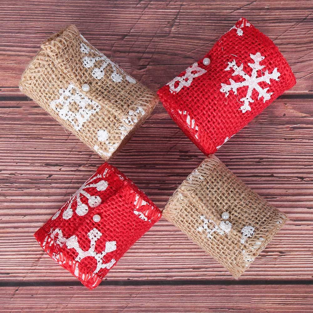 Craft Rustic Vintage Merry Christmas Wedding Snowflake Sisal Trim Snowflake Lace Ribbon Jute Burlap