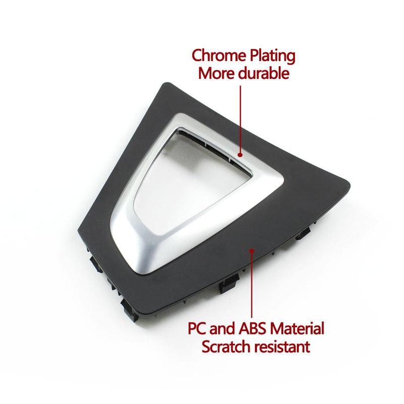Накладка на селектор переключения передач центральной консоли автомобиля с левым рулем, рамка переключателя трансмиссии для BMW F20 F21 F22 F23 F87 51169207315