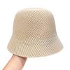 Breathable Fisherman Hat Hollow Beach Cap Versatile Sun Cap  Outdoor