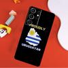 Uruguay Flag Phone Case For Samsung Galaxy S25 Ultra S9 S10 S20 FE S21 S22 S23 S24 Plus S24 Ultra Cover