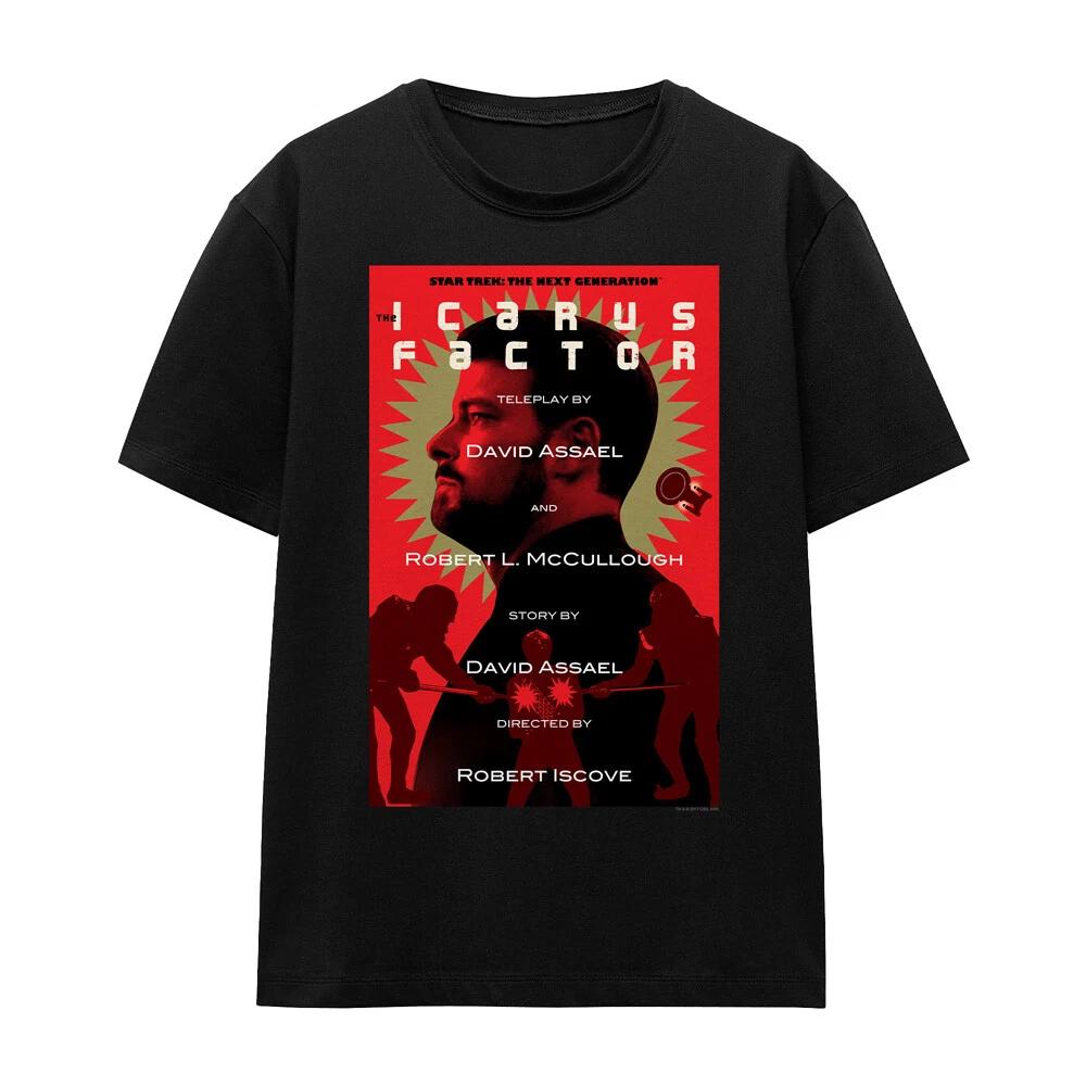 Star Trek TNG Season 2 Episode 14 Ladies T-Shirt S-2XL, Black