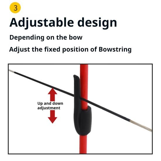 Archery Recurve Bow Stand Adjustable Bow Stand Rack Holder Fiberglass Bow Rack Archery Sports Gear for Longbow Takedown Bow