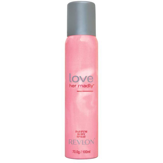 Revlon LOVE HER MADLY - PERFUMED BODY SPRAY, 100 Ml