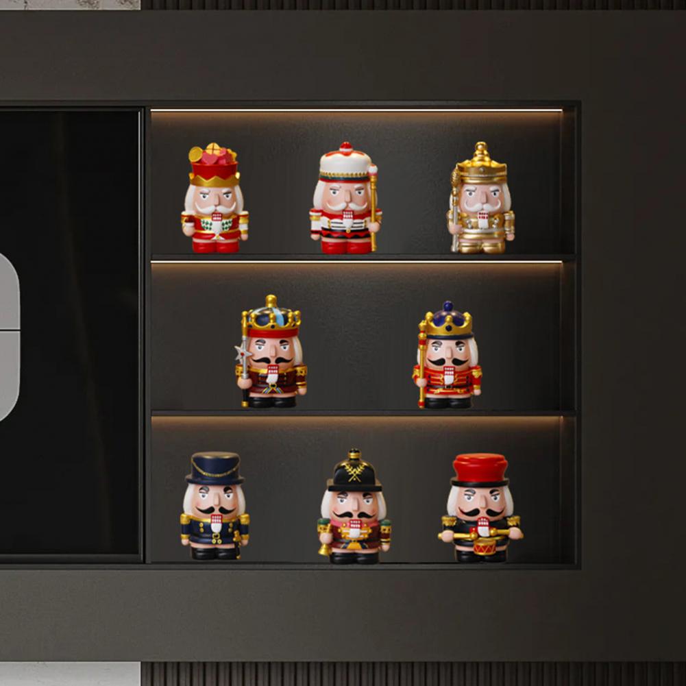 Nutcracker Soldier Money Box Resin Nutcracker Soldier Coin Bank for Saving Seasonal Cheer Multifunctional for Holiday for Kids