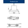 AC DC 0-1500V AC Voltage Transmitter Supplier Voltage Sensor 4-20mA 0-10V RS485 AC DC Voltage Converter