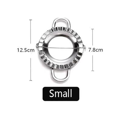 Ручная форма для изготовления пельменей из нержавеющей стали, пресс для пилинга, легкий инструмент для изготовления пельменей, Jiaozi Maker, кухонные аксессуары