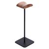 HAMILO Headphone Stand, Wooden and Aluminum Alloy Design, for Gaming Tabletop Headsets (Black)