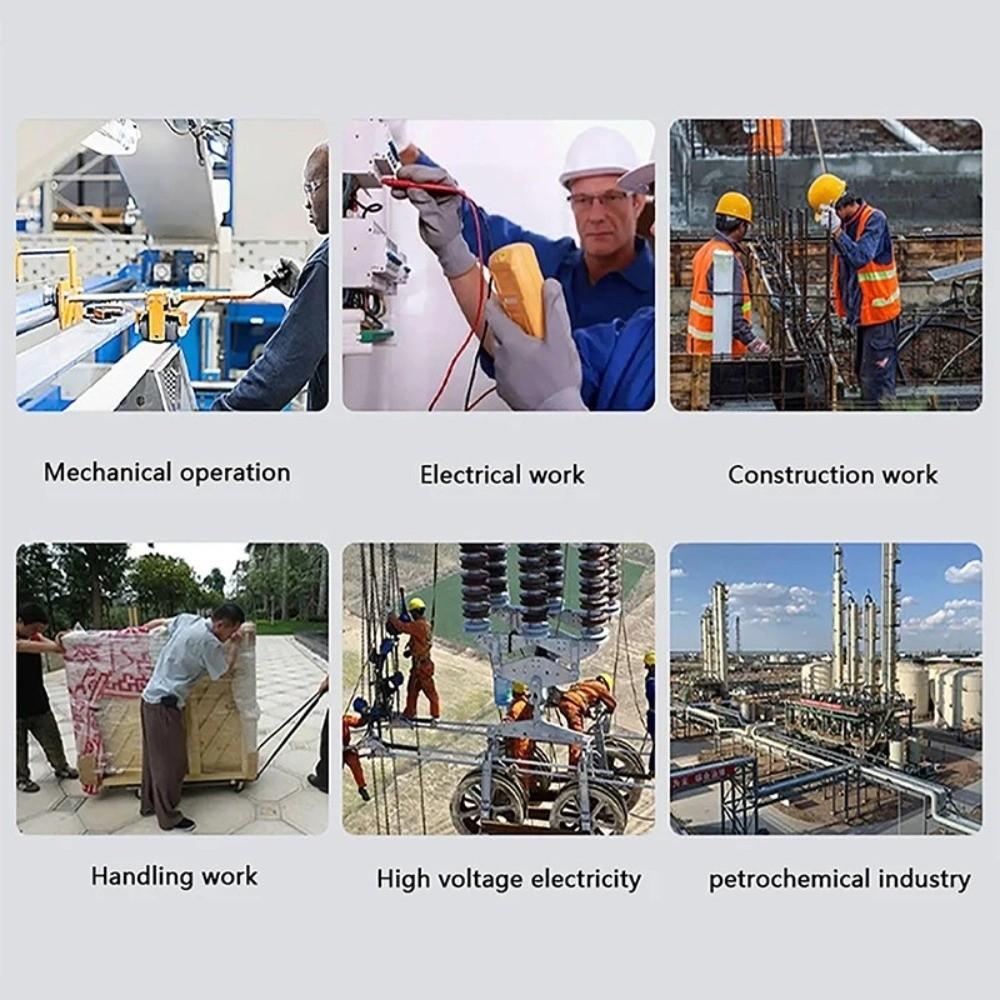 Электрические перчатки 400 В, гибкие перчатки с защитой от электричества, изолирующие перчатки, защита рук