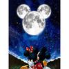 Disney 5D DIY Diamond Painting Decorations Mickey and Minnie Starry Night Romantic Diamond Embroidery Rhinestone Cross Stitch Set Handmade