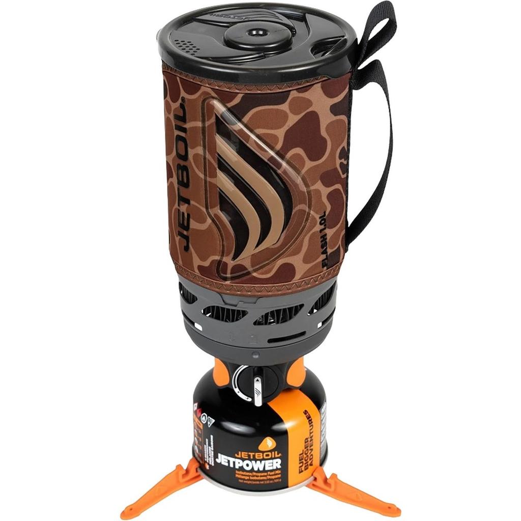 JETBOIL Flash 1.0L Туристическая плитка и система посуды Камуфляж Утка DCCM 1824351 Быстрокипящая уличная газовая горелка