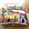 Аниме Игра Шантэ 12 Герой Джинн Комплект Постельного Белья 3D Печать Подходит Для Спальни Комплект Пододеяльника С Наволочками Детский Домашний Текстиль
