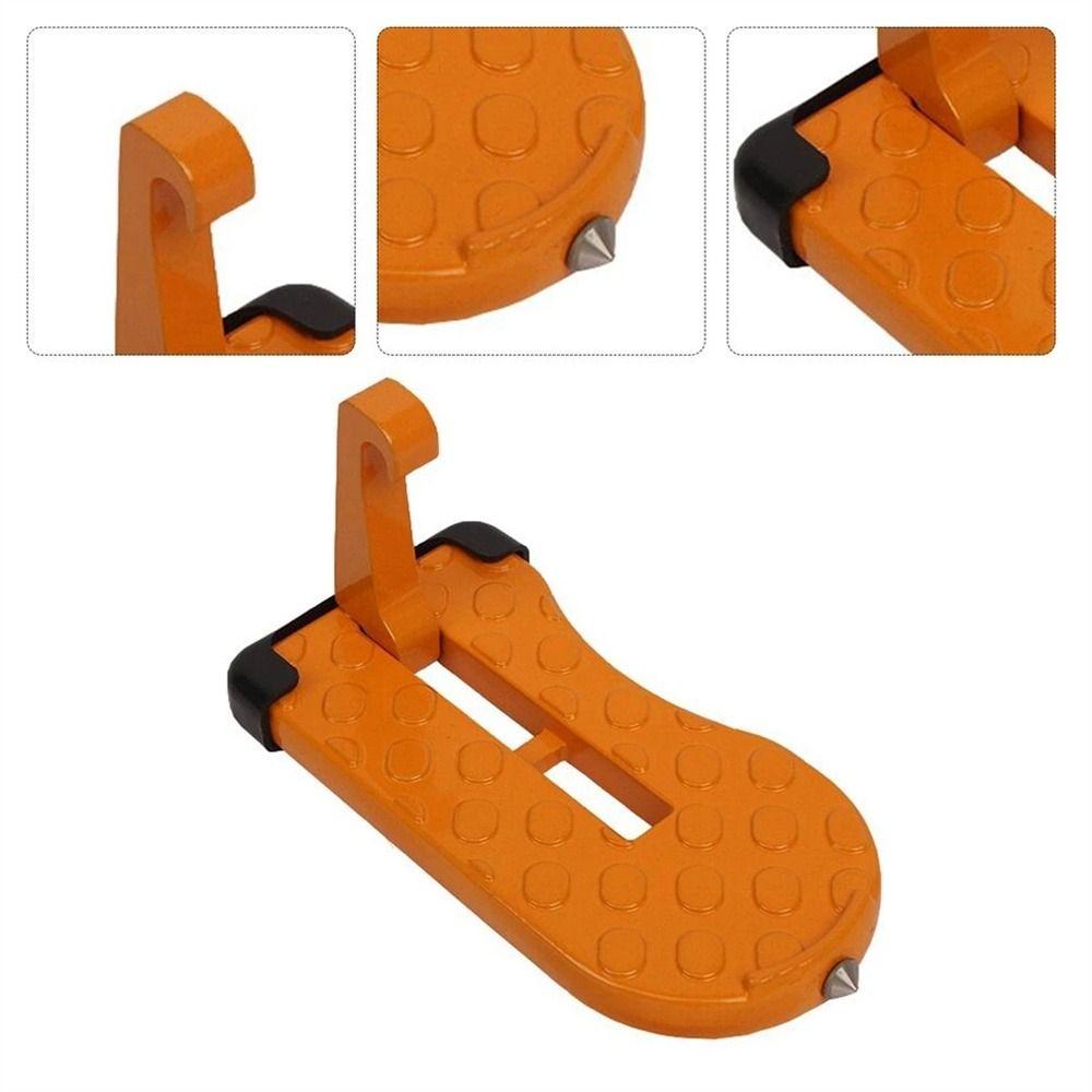 Rack Step Running Boards NonSlip Foot Rest Car Rooftop Luggage Ladder Car Door Step Step Pedal