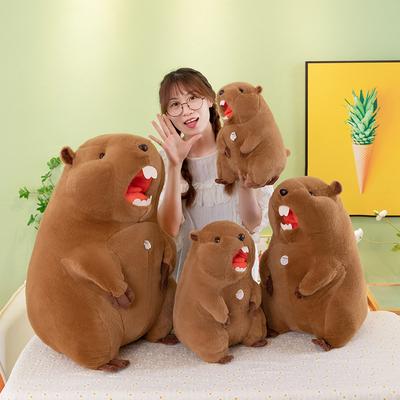 Популярная кукла капибара капибара плюшевая кукла дети спят с ней день рождения подарок плюшевая игрушка