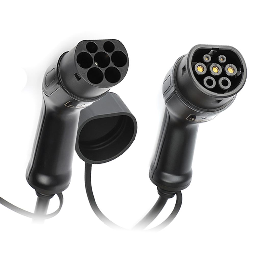 Кабель для зарядки электромобиля ANDAIIC Mode 3 Тип 2 к Типу 2 IEC62196 16A 1 фаза 5 м длина кабеля