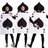 Unique And Trendy Halloween Costume Cosplay Poker Jumpsuit For Men And Women